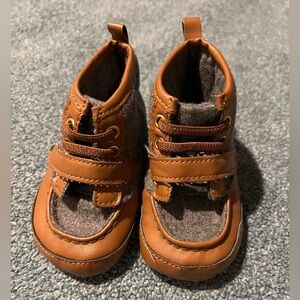 Carter's Tan and Gray Kids Boots
